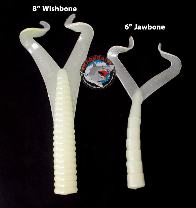Boneyard Jaw Bone 6" Twin Tail Grubs 3pk