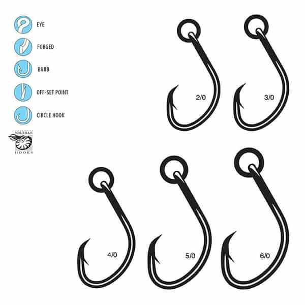 Gamakatsu Nautilus HD Ringed Circle Hooks