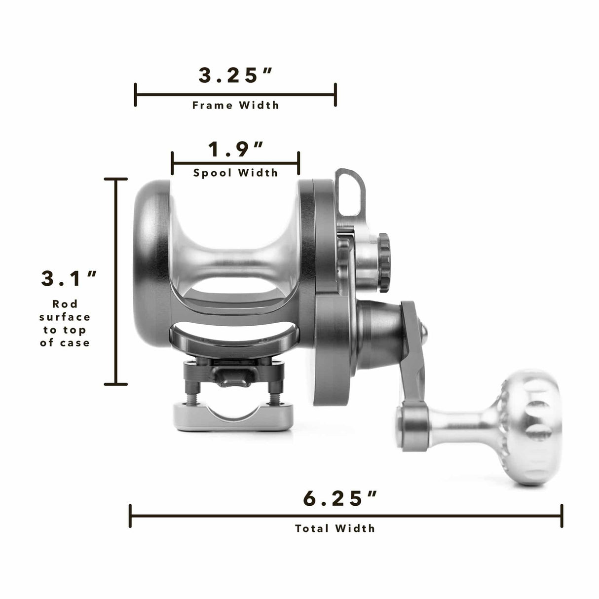 Seigler LG Lever Drag Reels