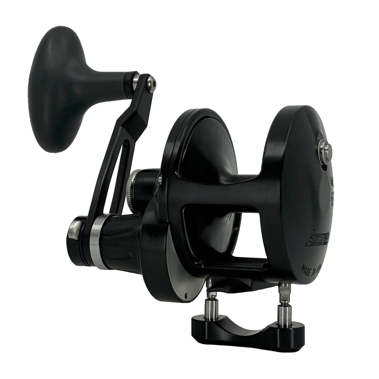 Accurate Valiant Matte Black Lever Drag Reels