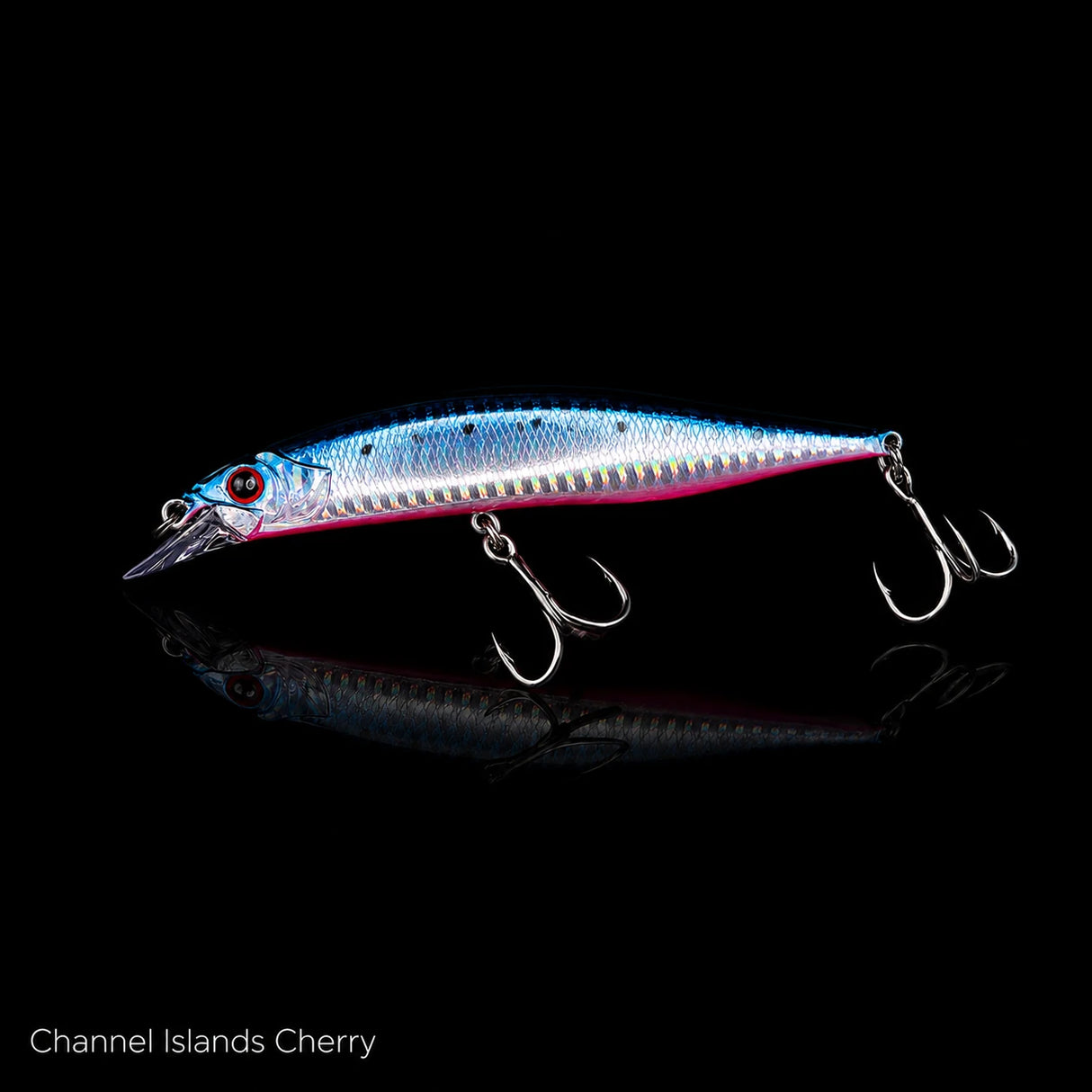 Basstrix SurfTrix 125 jerkbait in Channel Islands Cherry
