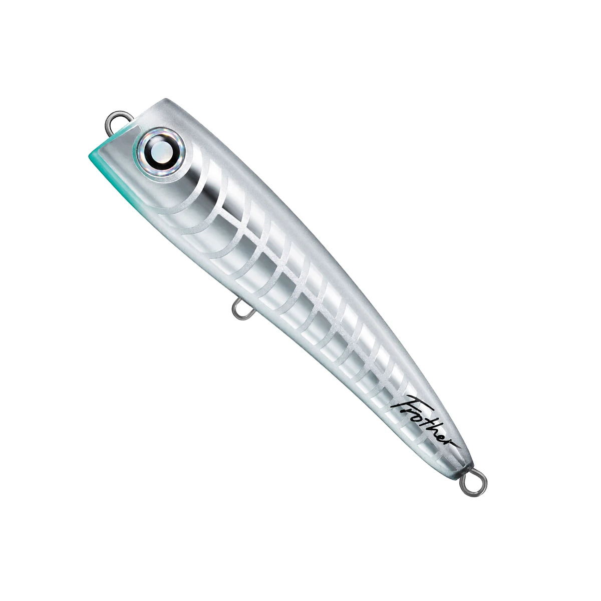 Daiwa Saltiga Frother 170F Popper in Super Flash