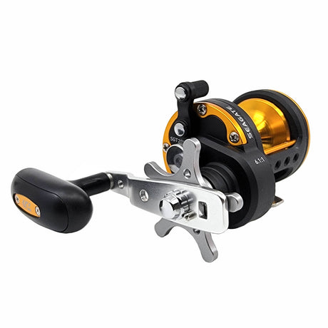 Daiwa Seagate star drag reel side view