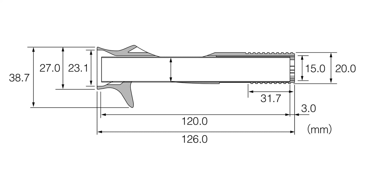 Fuji PTS Graphite Trigger Reel Seats