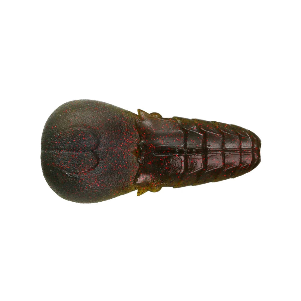 Issei AK Punch Flat 4" soft craw bait in #20 Olive Melon