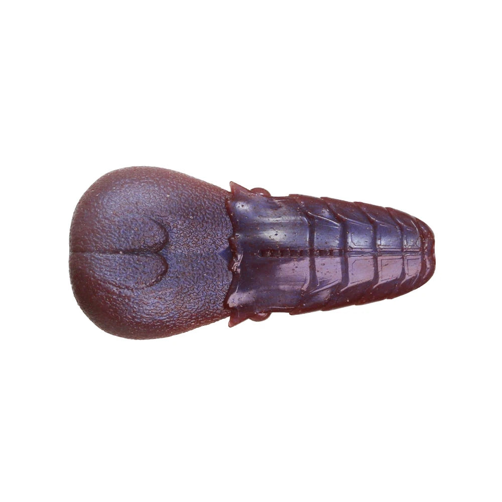 Issei AK Punch Flat 4" soft craw bait in #46 Akamatsu SP