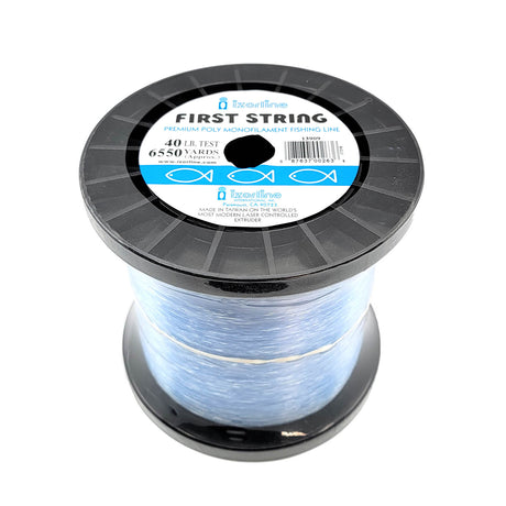 Izorline first string blue 2KG spool of monofilament line