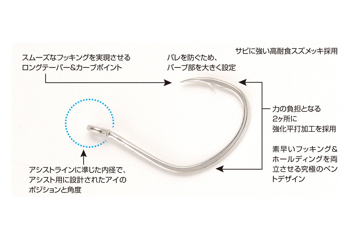Decoy Pike Type R JS-3 Jigging Hooks