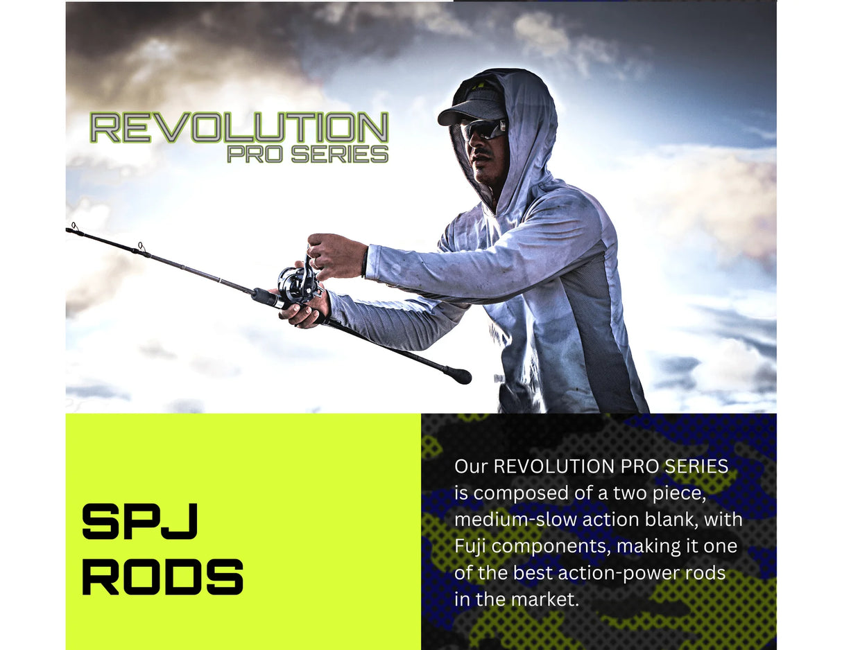JYG Pro Revolution Long Fall Jigging Rods