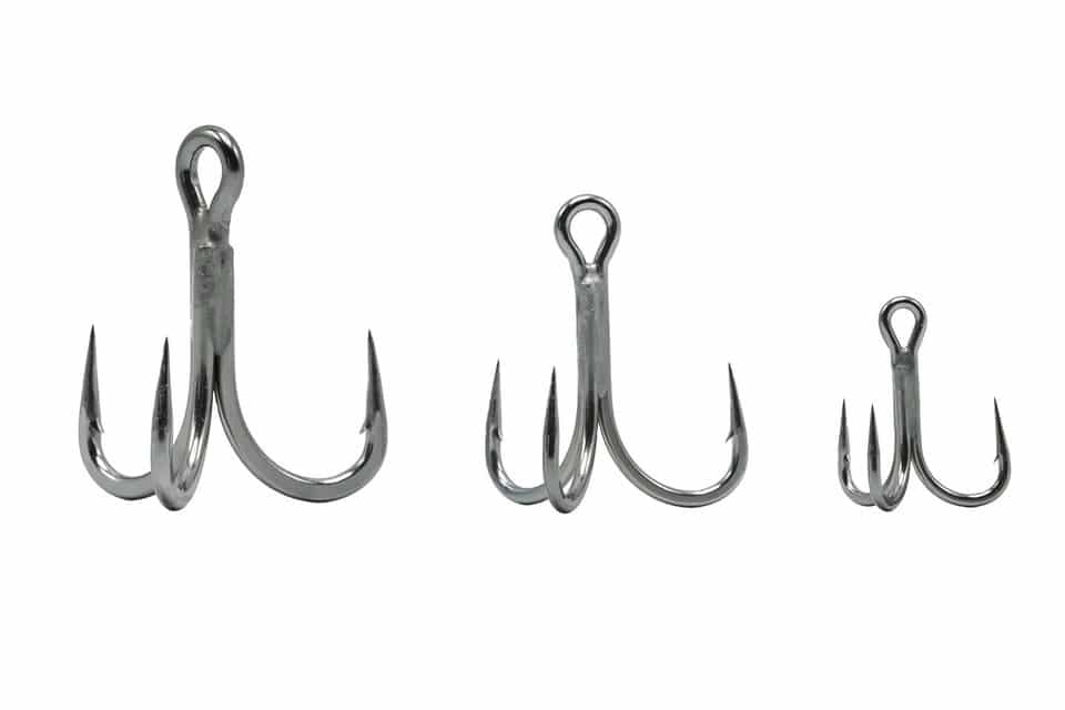Mustad Jaw Lok 5X Treble Hooks