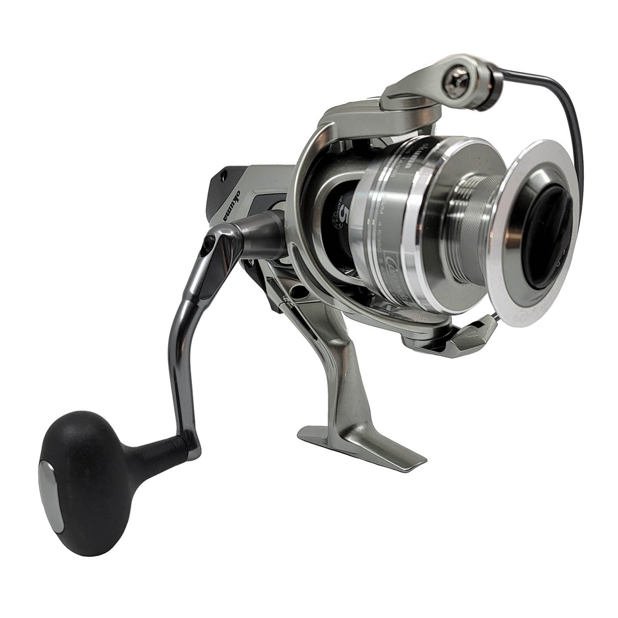 Okuma Coronado bait feeder spinning reel front view