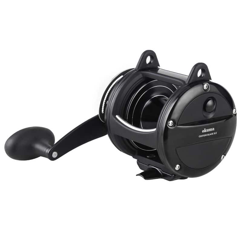 Okuma Custom Black Single Speed Reels