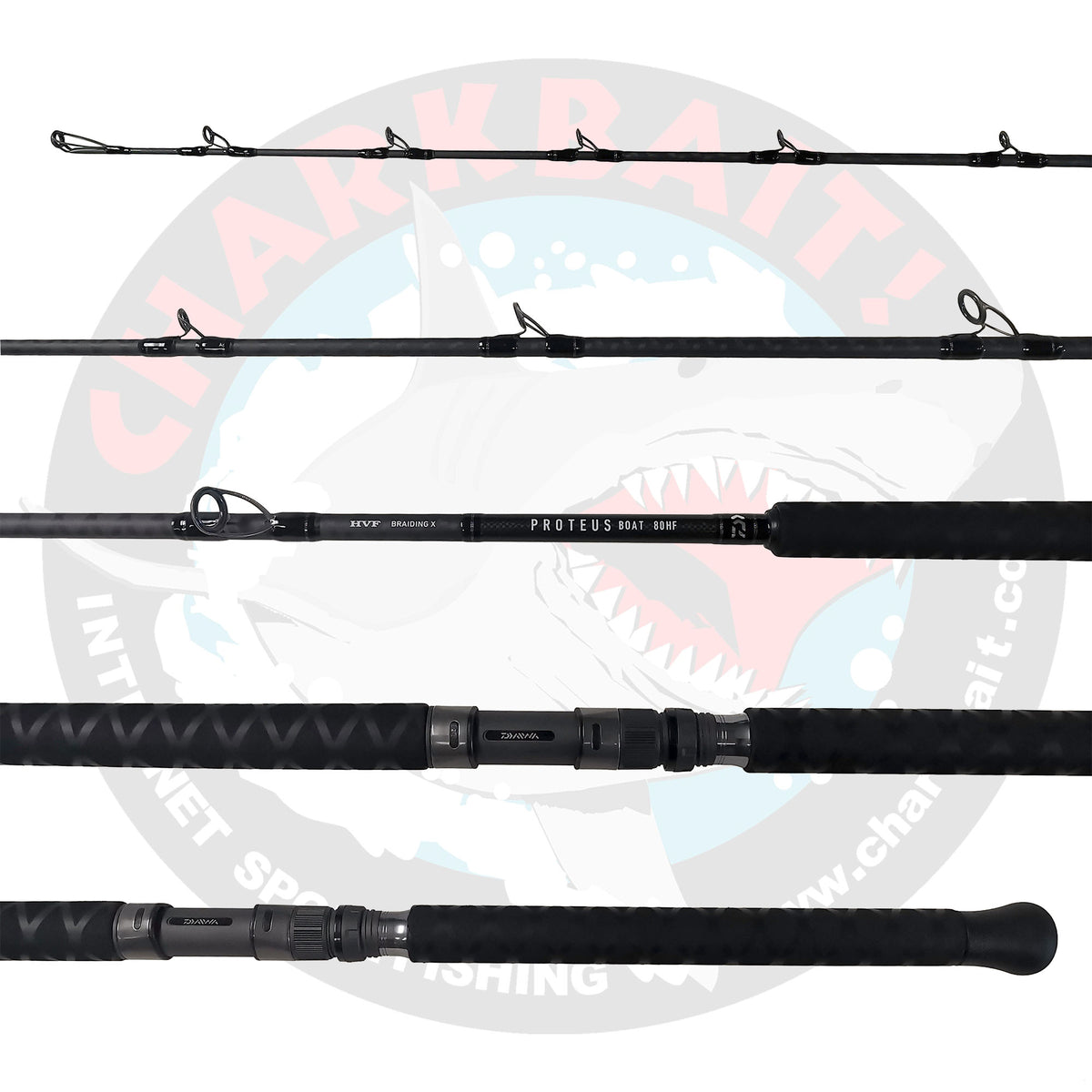 Daiwa Proteus Conventional Rods – CharkBait!
