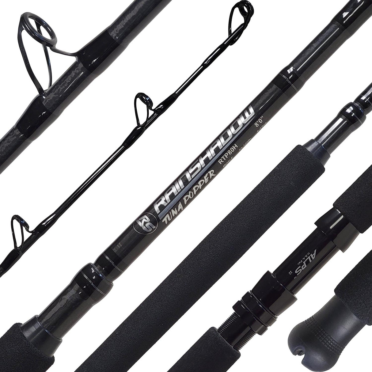 Rainshadow Custom 2 Piece Tuna Popping Rods