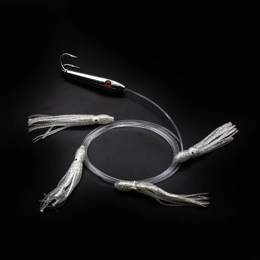 Red Eye 2" Stainless Daisy Trolling Chains