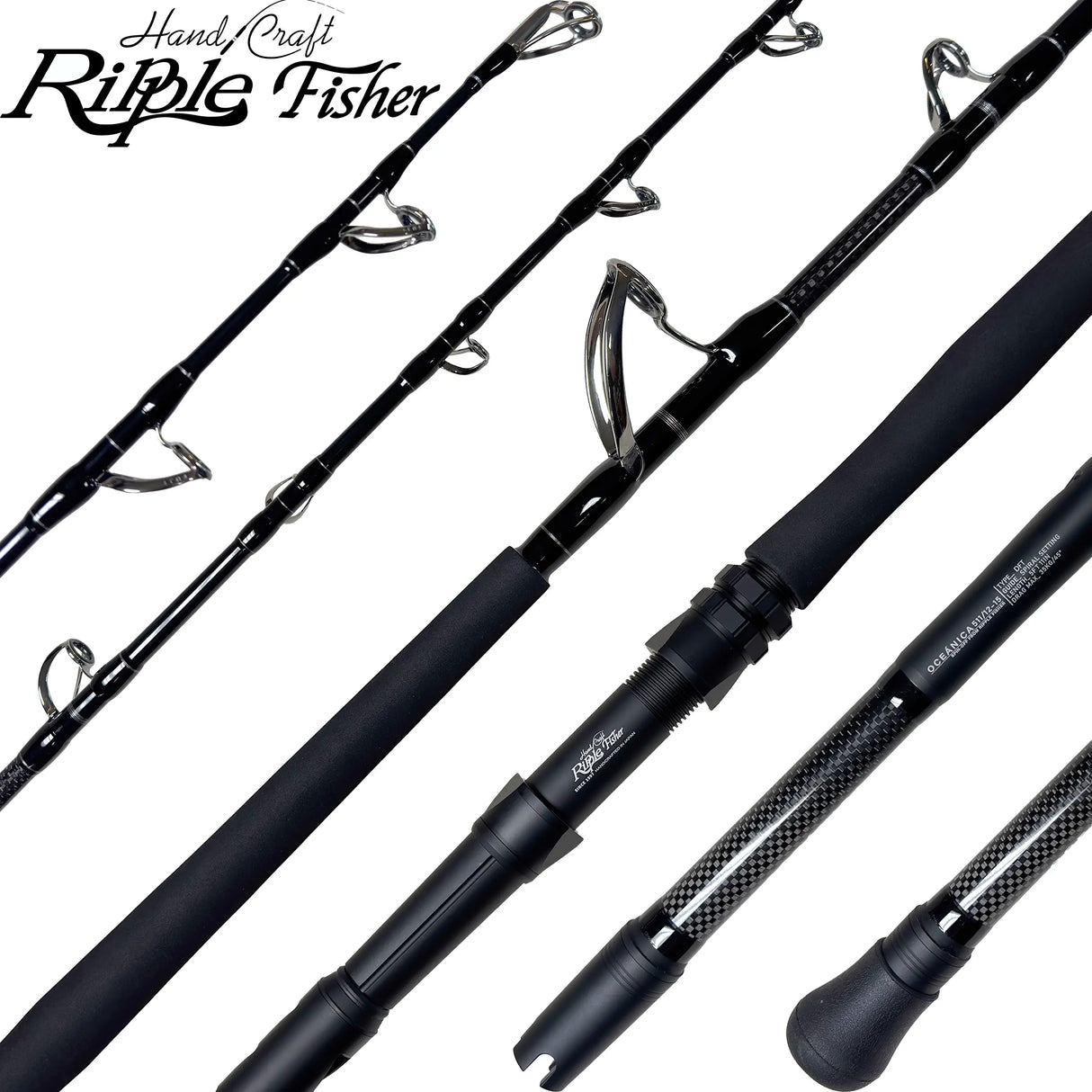 Ripple Fisher Oceanica DFT Stand Up Tuna Rods