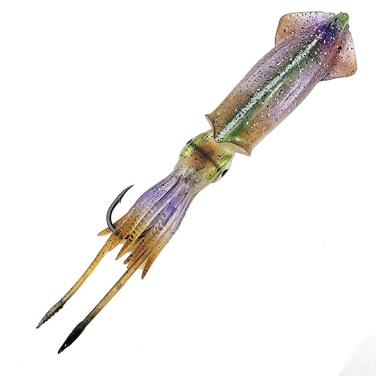 Savage Gear 3D Swim Squid horny green eye color fishing lure