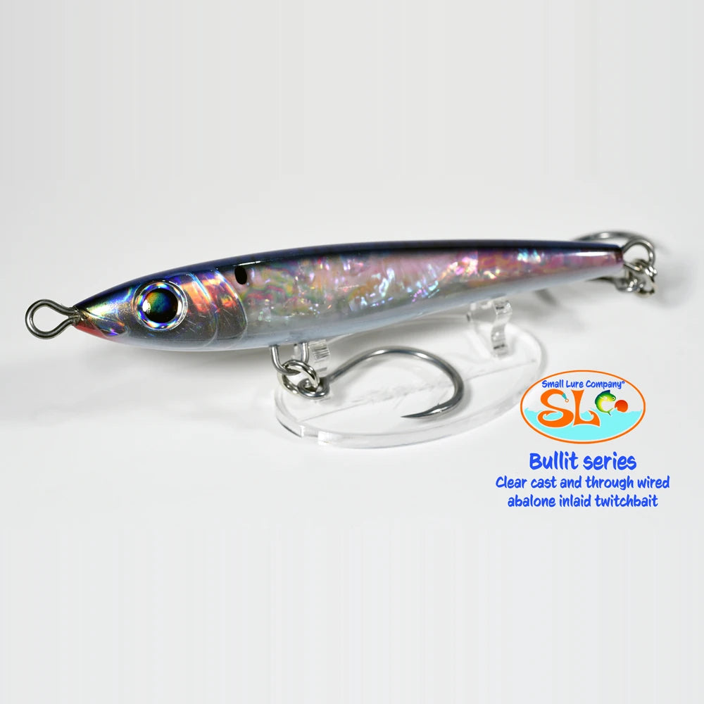 Small Lure Company Bullit twitch bait in Herring, 150mm shown