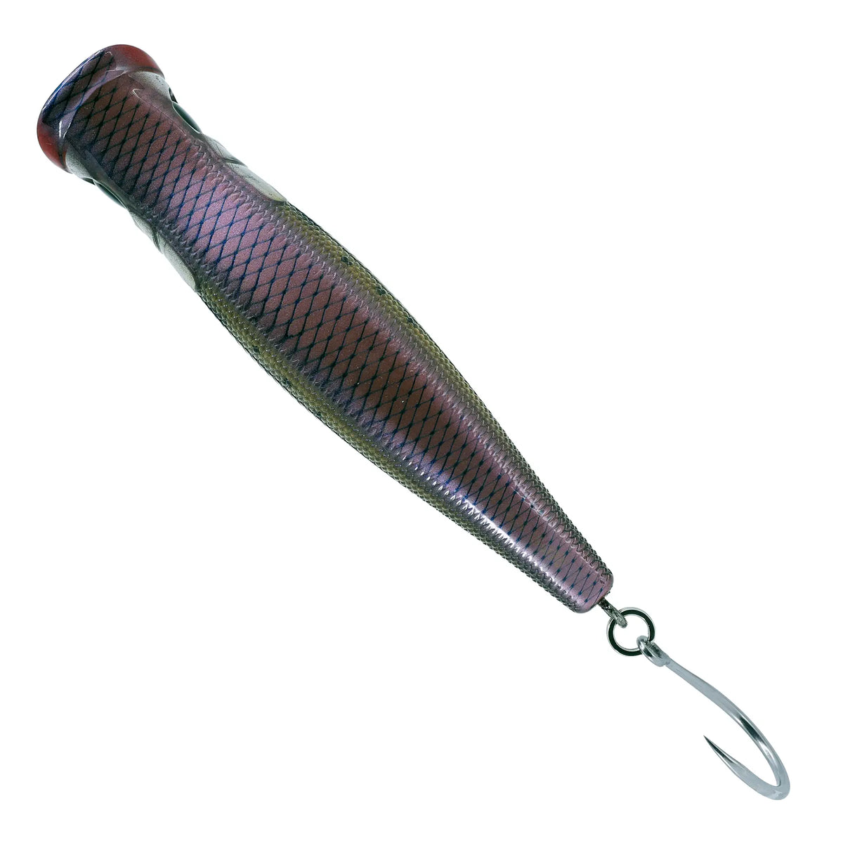 Small Lure Company Mikros-Pop popper in Bunker, top view
