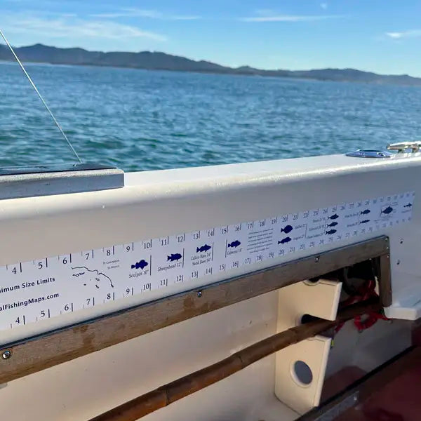 SoCal Fishing Maps - 36" Measuring Tape