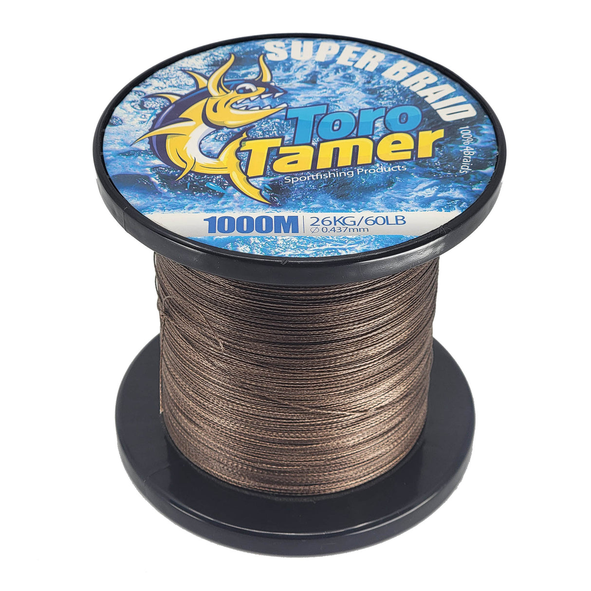 Toro Tamer 4 Strand Solid Braid 1000M