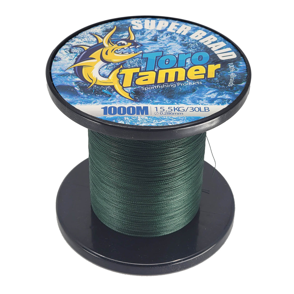 Toro Tamer 4 Strand Solid Braid 1000M