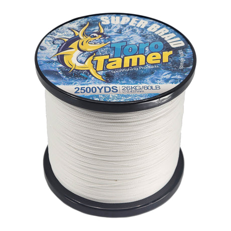 Toro Tamer 4 Strand Solid Braid 2500YD