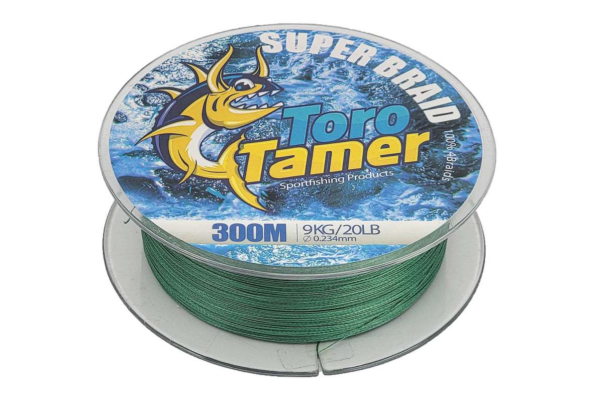 Toro Tamer 4 Strand Solid Braid 300M
