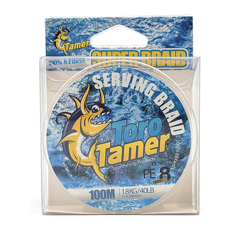 Toro Tamer 8 Strand Hollow Serving Braid 100m