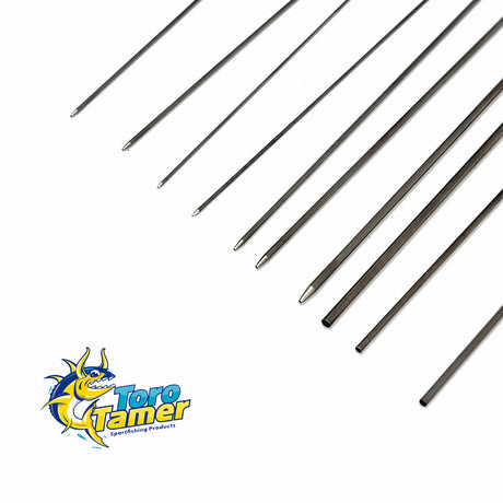 Toro Tamer inline rigging threading needles for hollow braided fishing line