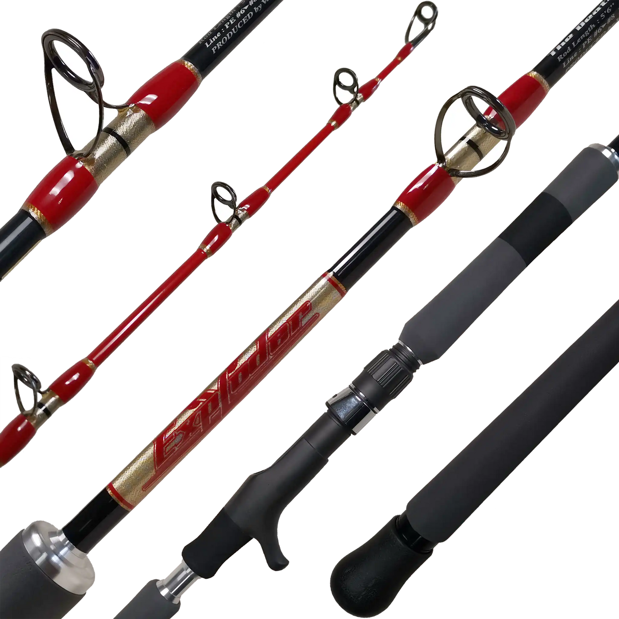 Valley Hill Exploder Tuna Speed Jigging Rods