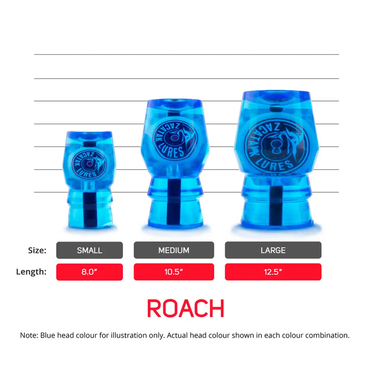 Zacatak Roach Trolling Lures