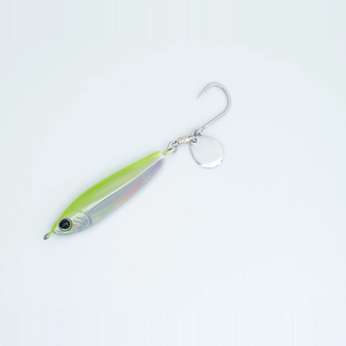 Zeake Fat Sardine Blade Jig in CB Plated Glow UV