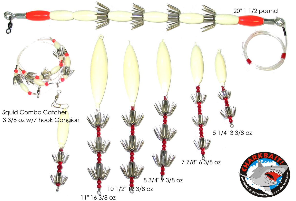 LM Weighted Squid Jigs