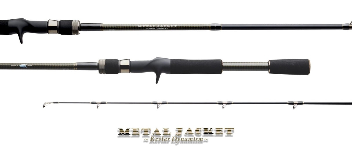 Temple Reef Metal Jacket 2pc Baitcasting Rods