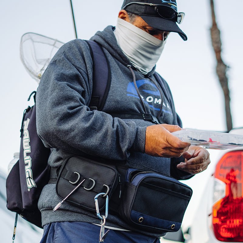 Promar Ensenada Surf Tackle Belt - worn in use