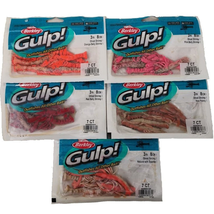 Berkley Gulp 3" Ghost Shrimp Lures