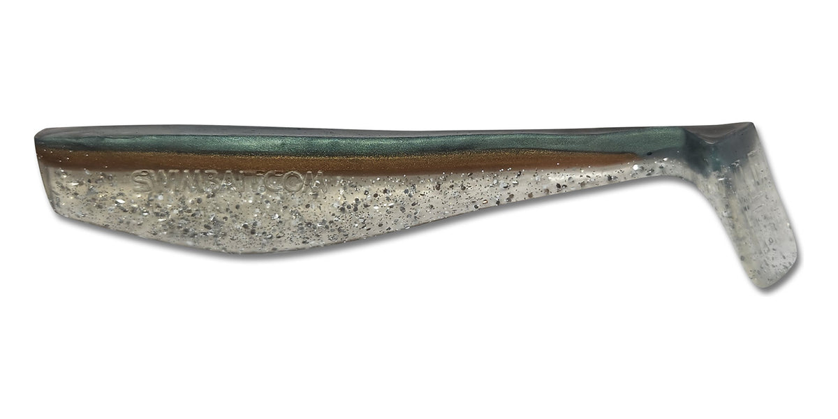 Big Hammer 5" Swimbaits - Green Sardine