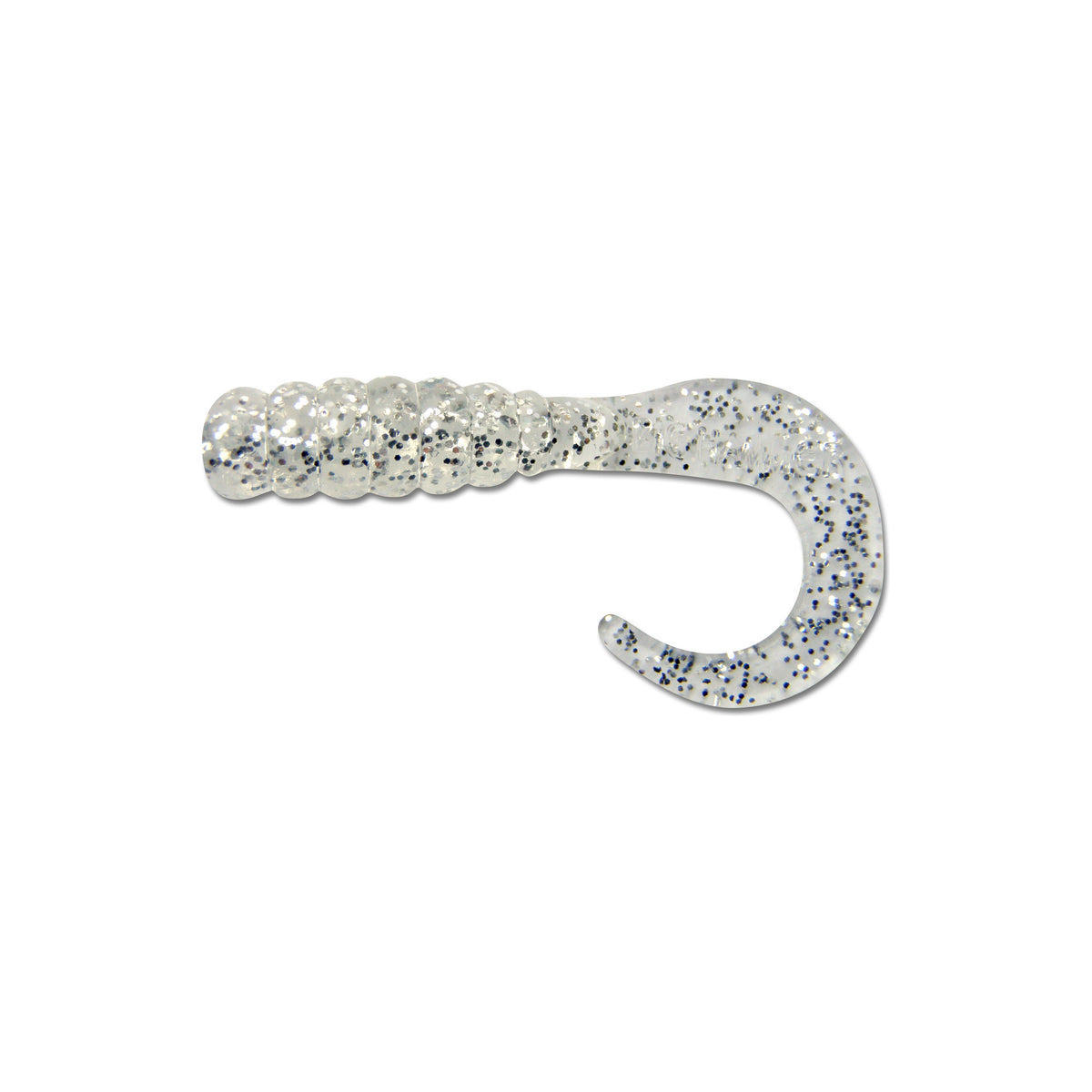 Big Hammer 1.75" Perch Grubs - Silver Shad