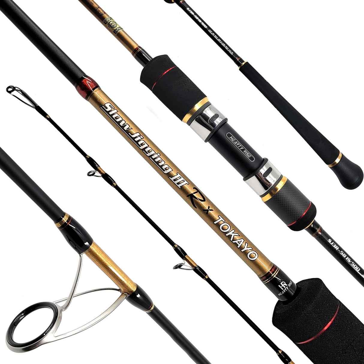 Hearty Rise Slow Jigging III R x Tokayo Spinning Rods