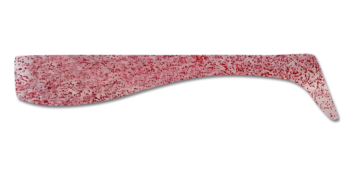 Big Hammer 3" Swimbaits - Clear Red