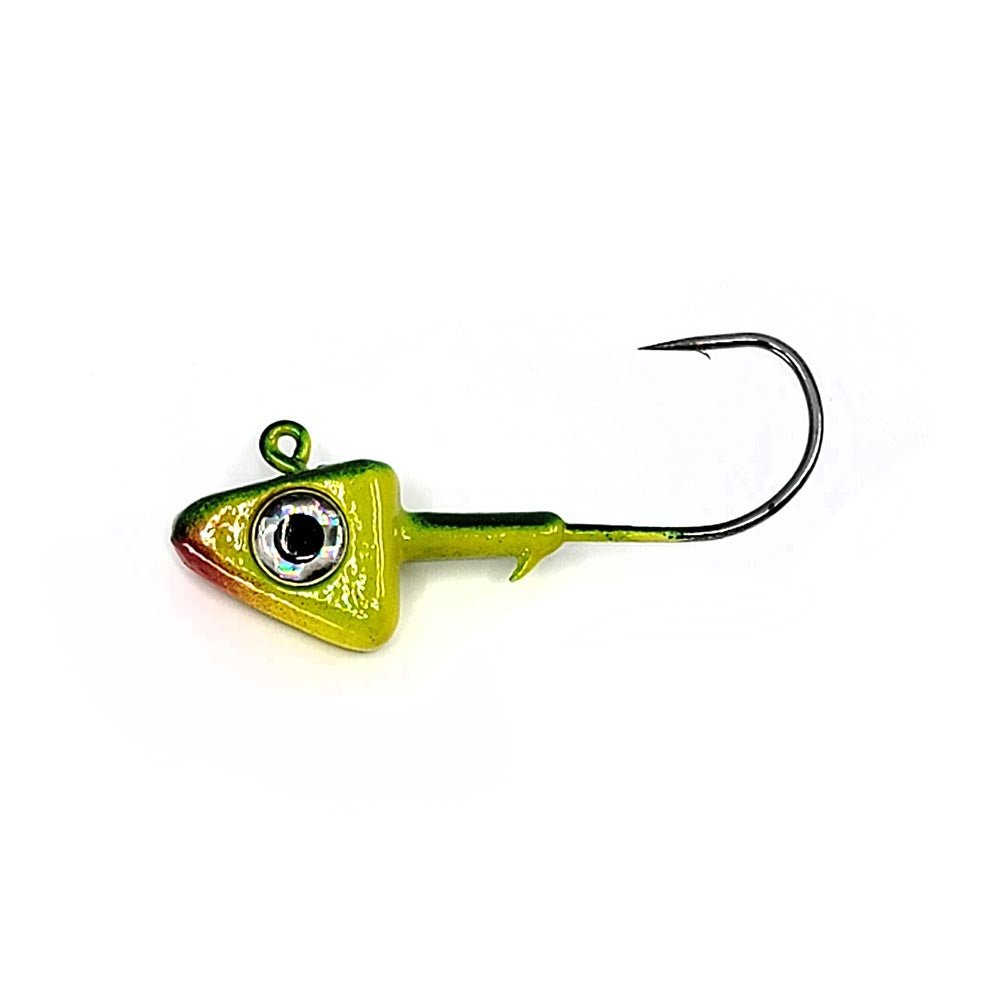 Lead Masters LM Designer Jig Heads 2pk - Green Back