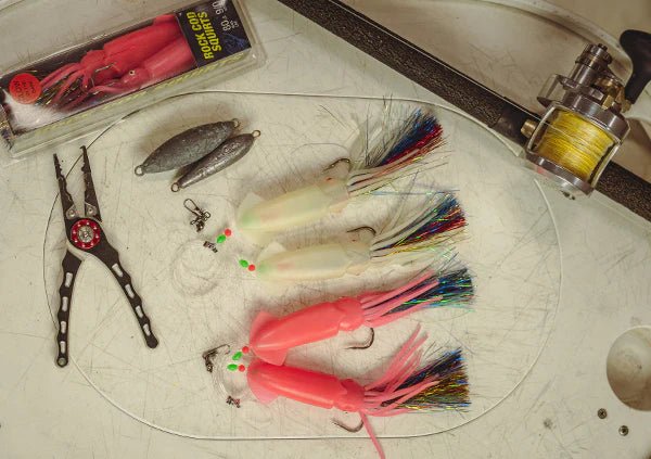 Ahi USA 7" Rock Cod Squid Rigs