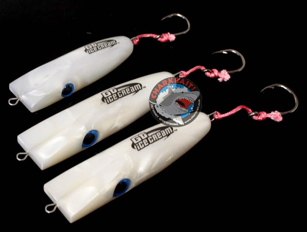 GT Ice Cream Cone Lures 2oz / Pearl White