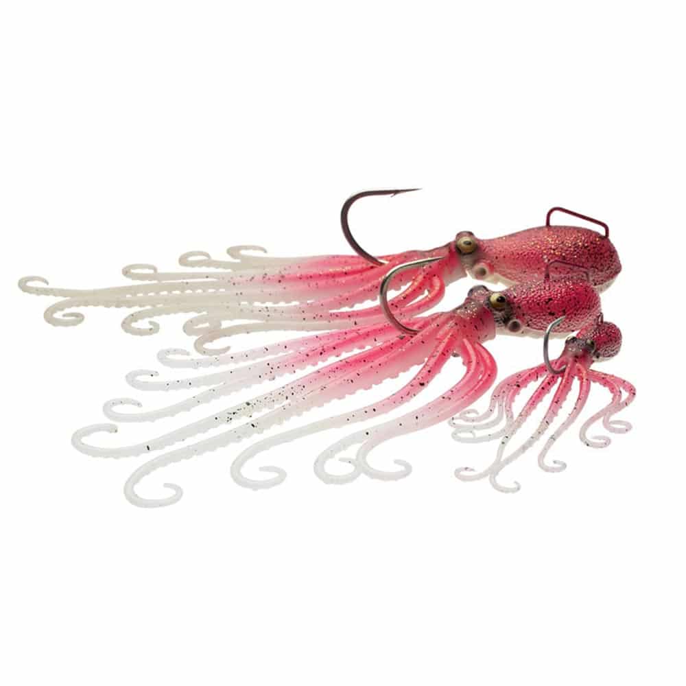 Savage Gear 3D Octopus 3 1/2 Pink Glow
