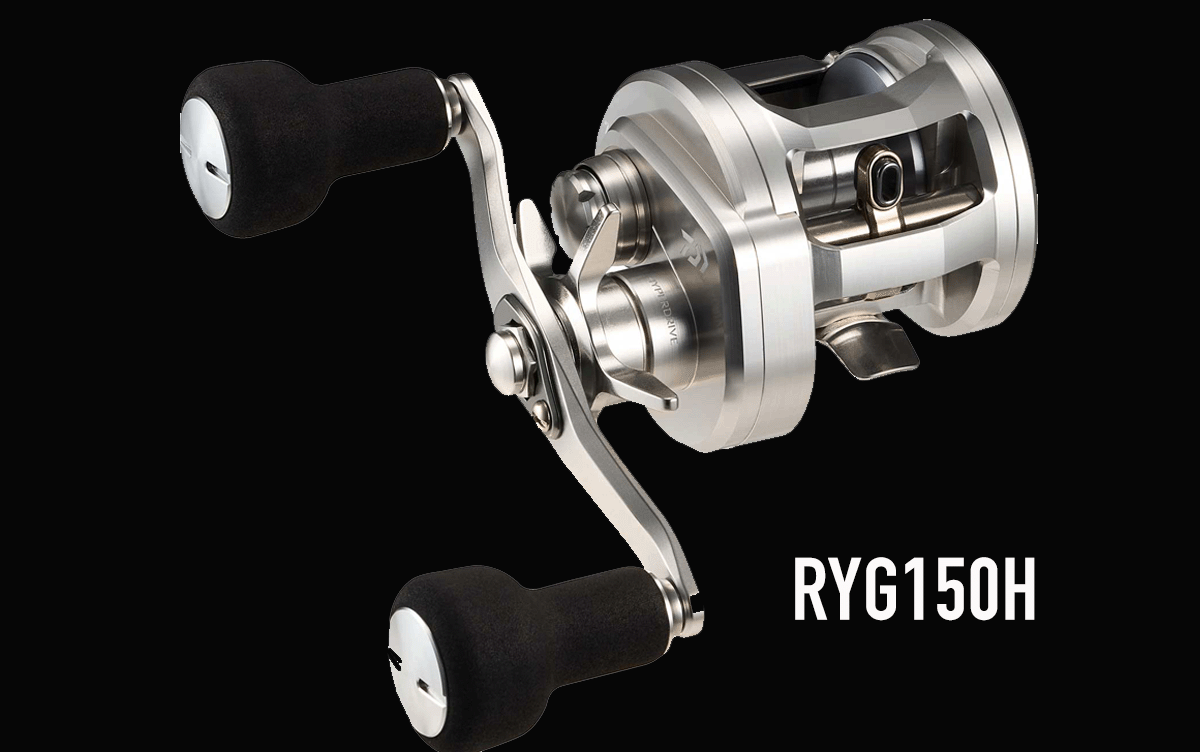 Daiwa Ryoga Round Baitcasting Reels 2026 - RYG150H | Right Hand | 7.3:1