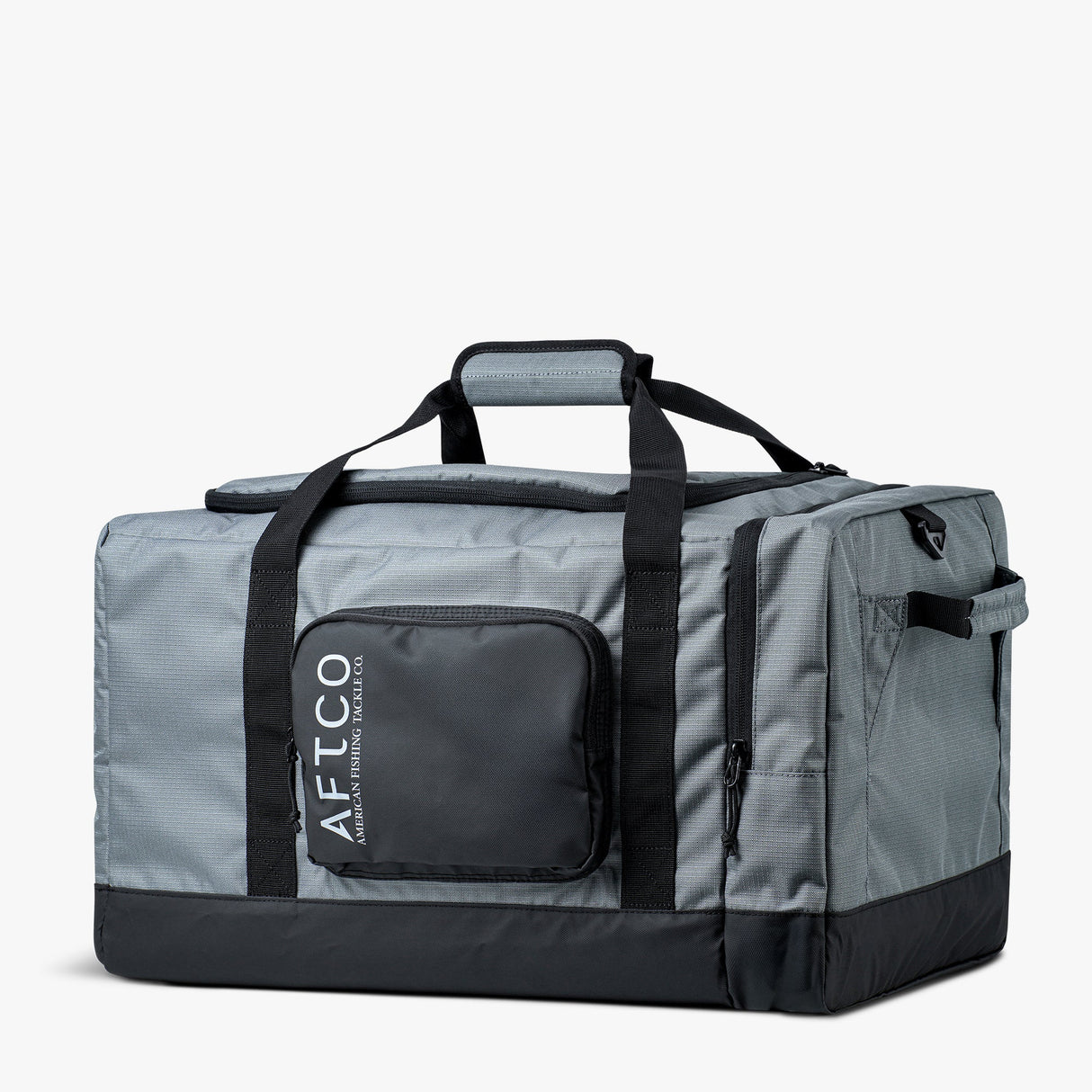 AFTCO Boat Bag 35L in Charcoal — angle view