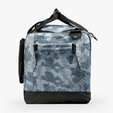 AFTCO Boat Bag 35L in Navy Grander Camo — end pocket