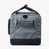 AFTCO Boat Bag 65L in Charcoal — end pocket