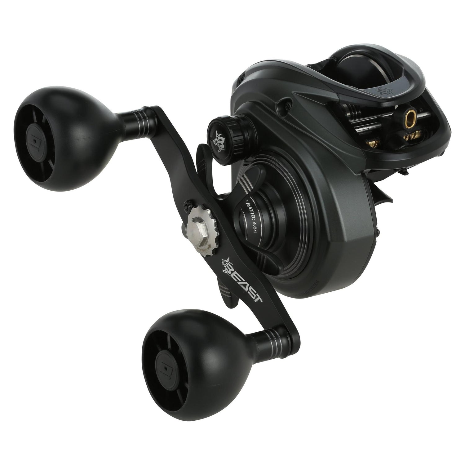 abu garcia baitcaster drag Max X Baitcast Combo Equipped with the Power Stack Carbon Matrix Drag System Abu Garcia Beast 400 Low